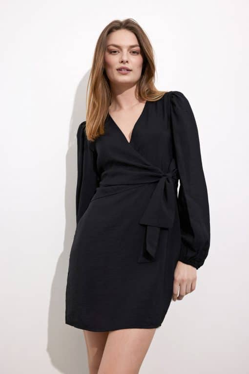 Envii Enculhane Ls Dress Black