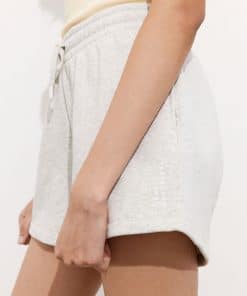 Envii Entansy Shorts Logo Light Grey Melange