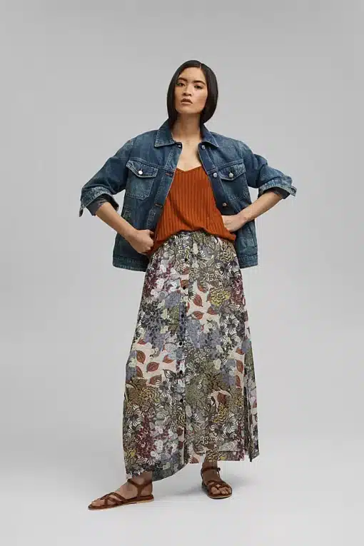 Esprit Maxi Skirt Turquoise