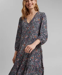Esprit LENZING™ ECOVERO™ Dress Navy