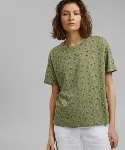 Esprit Organic Cotton T-shirt Light Khaki