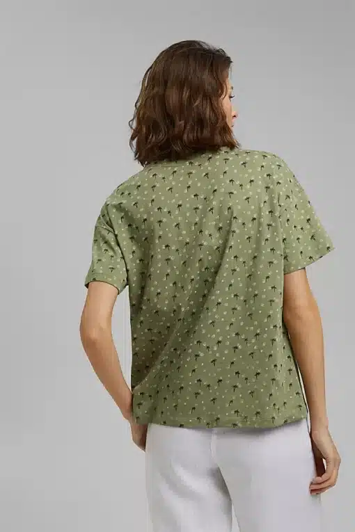Esprit Organic Cotton T-shirt Light Khaki