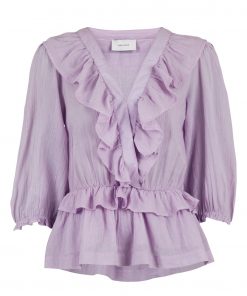 Neo Noir Besoa Blouse Lavender