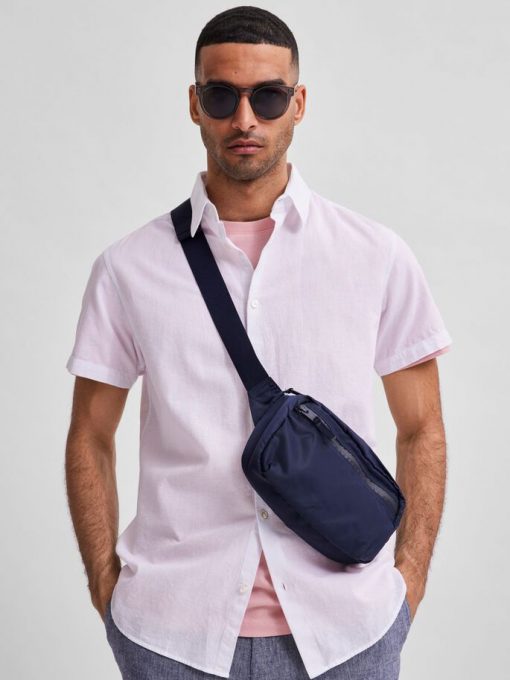 Selected Homme Classic Linen Shirt White