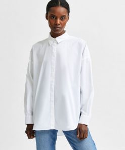 Selected Femme Hema Shirt White