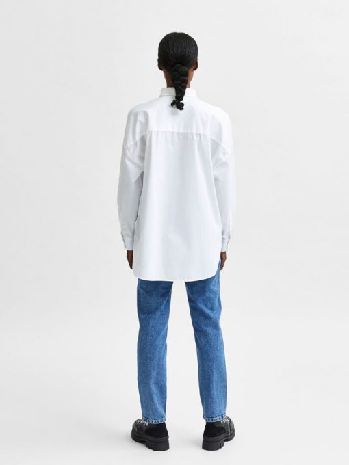 Selected Femme Hema Shirt White