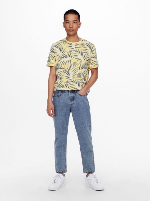 Only & Sons Iason Tee Pale Banana