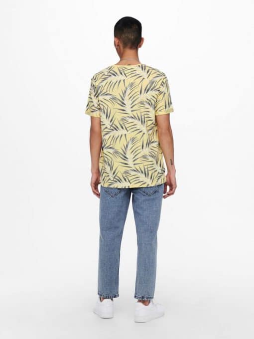 Only & Sons Iason Tee Pale Banana