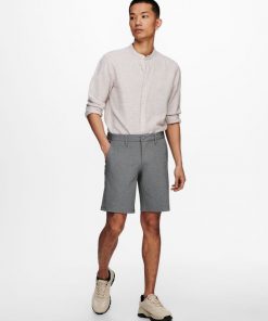 Only & Sons Mark Shorts Grey