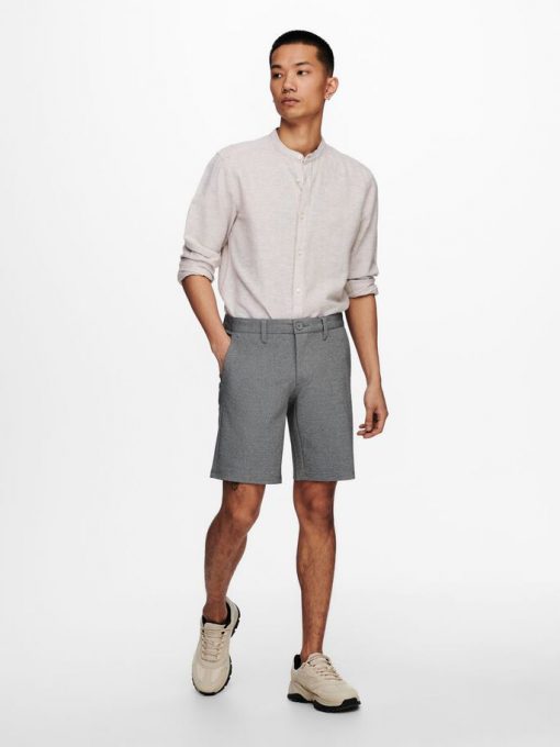 Only & Sons Mark Shorts Grey