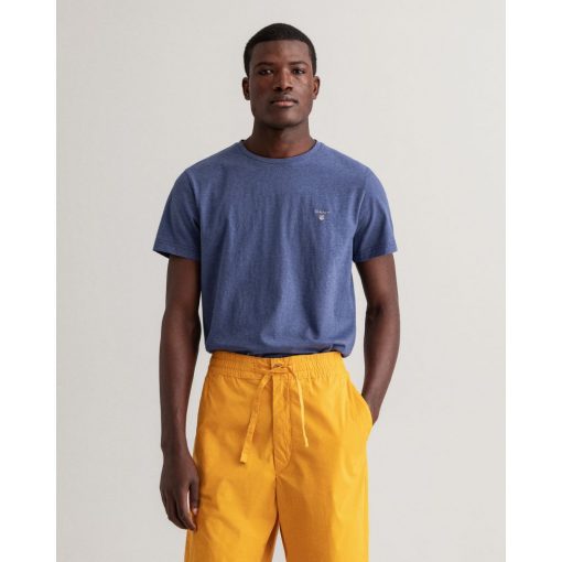 Gant The Original T-Shirt Dk Jeansblue Melange
