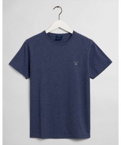 Gant The Original T-Shirt Dk Jeansblue Melange