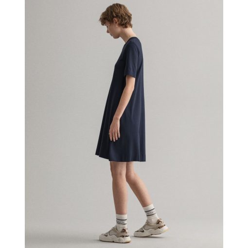 Gant Woman A-Line Jersey Dress Evening Blue