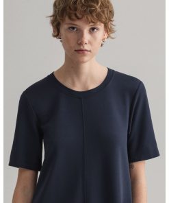 Gant Woman A-Line Jersey Dress Evening Blue