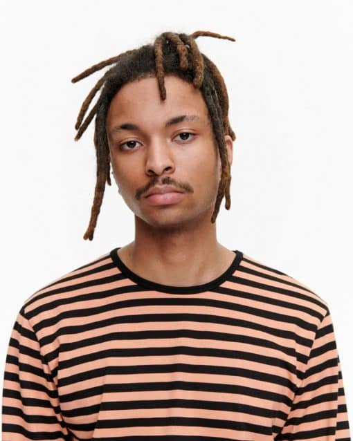 Marimekko Pitkähiha Tasaraita T-Shirt Brown