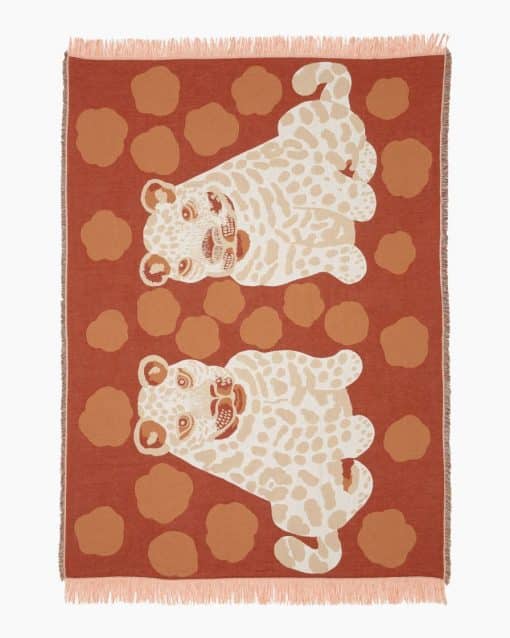 Marimekko Kaksoset Blanket 130 x 180 cm Orange