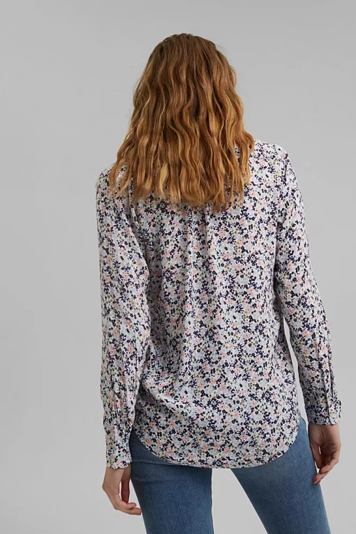 Esprit LENZING™ ECOVERO™ Blouse Off White