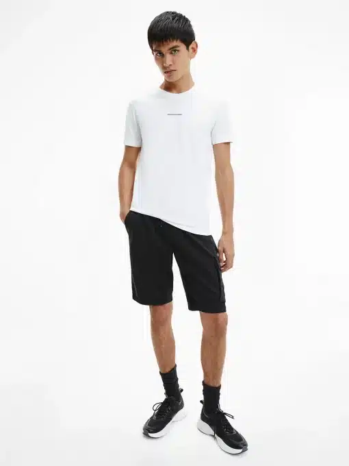 Calvin Klein Micro Branding T-shirt Bright White