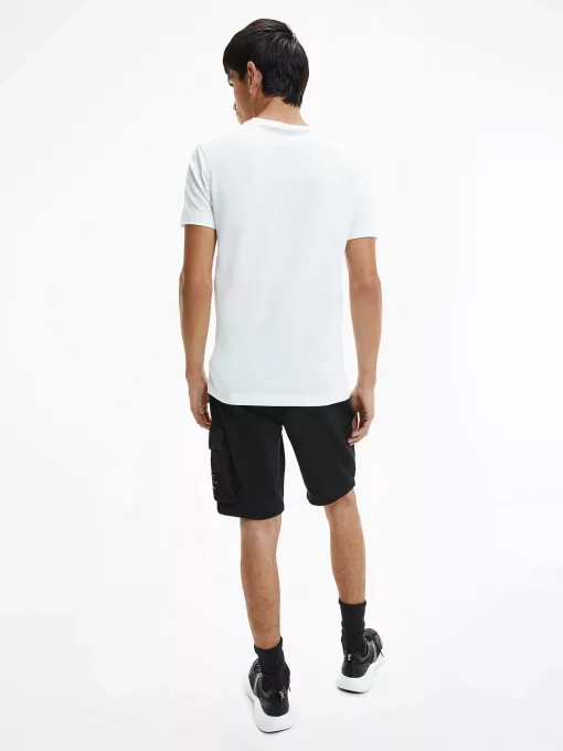 Calvin Klein Micro Branding T-shirt Bright White