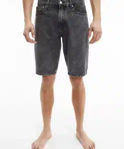 Calvin Klein Denim Shorts Denim Black