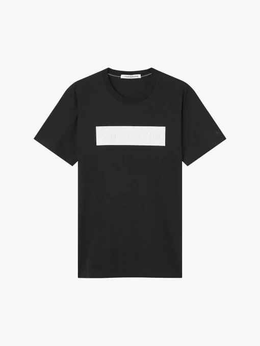 Calvin Klein Blocking Logo Tee Black