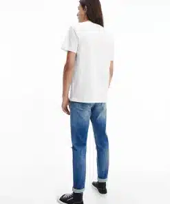 Calvin Klein Blocking Logo Tee Bright White