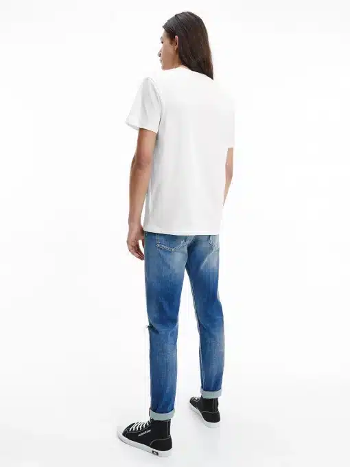 Calvin Klein Blocking Logo Tee Bright White