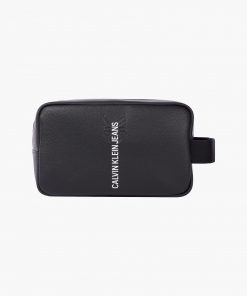 Calvin Klein Logo Washbag Black