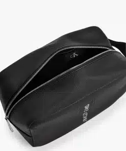 Calvin Klein Logo Washbag Black
