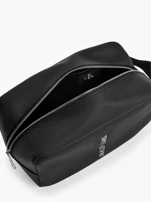 Calvin Klein Logo Washbag Black