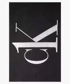 Calvin Klein Beach Towel Black
