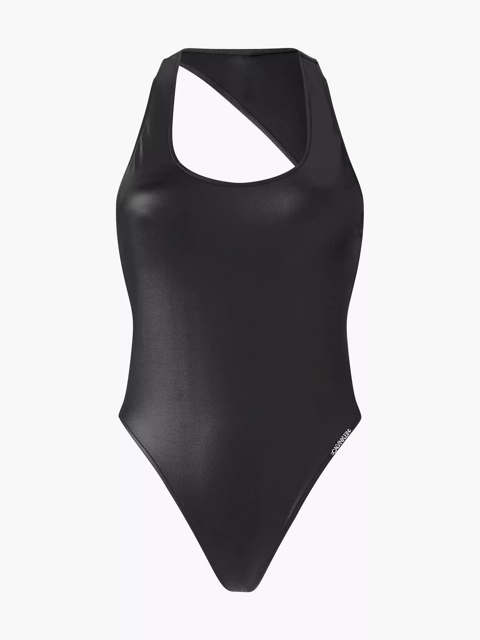 Buy Calvin Klein Scoop Neck Swim Suit Black - Scandinavian