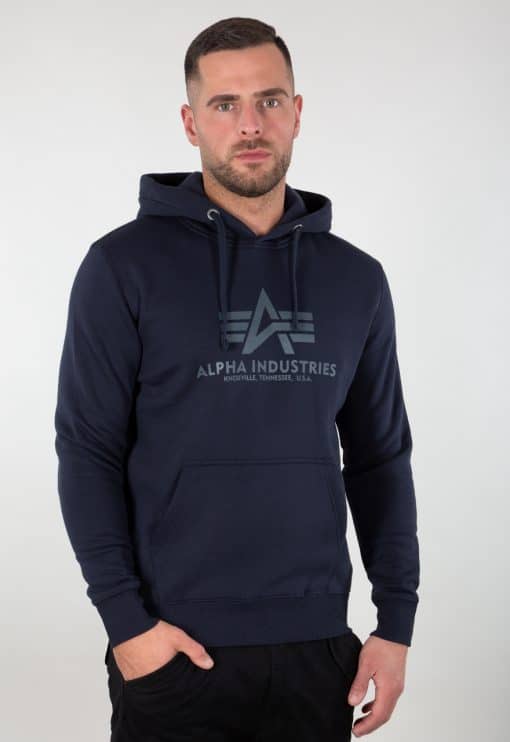 Alpha Industries Basic Hoody Blue
