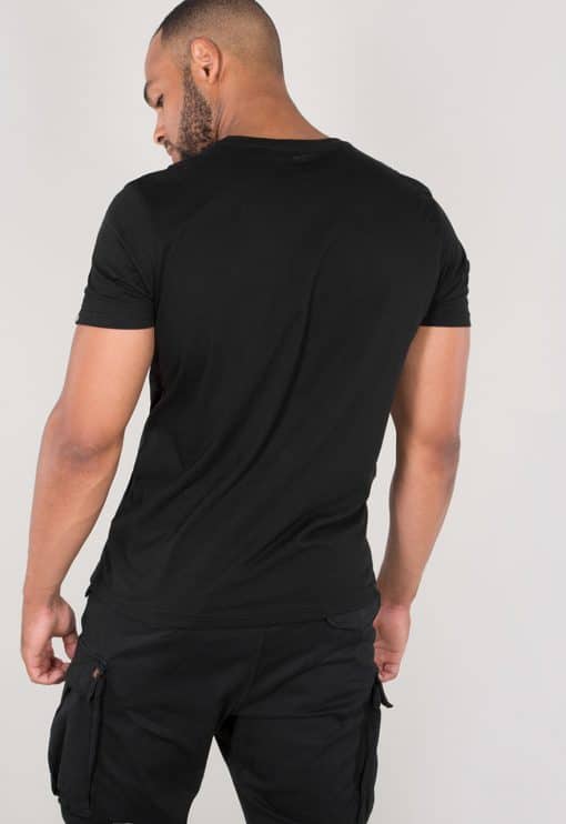 Alpha Industries Basic T Small Logo Black
