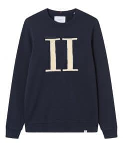 Les Deux Encore Bouclé Sweatshirt Dark Navy