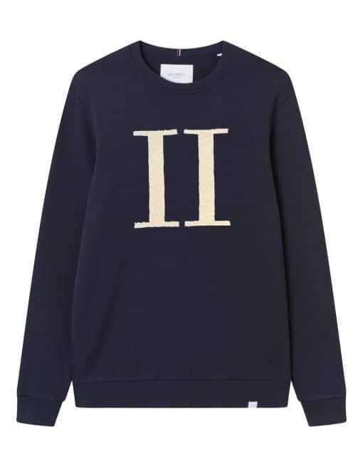 Les Deux Encore Bouclé Sweatshirt Dark Navy