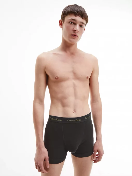 Calvin Klein 3 Pack Cotton Stretch Trunks
