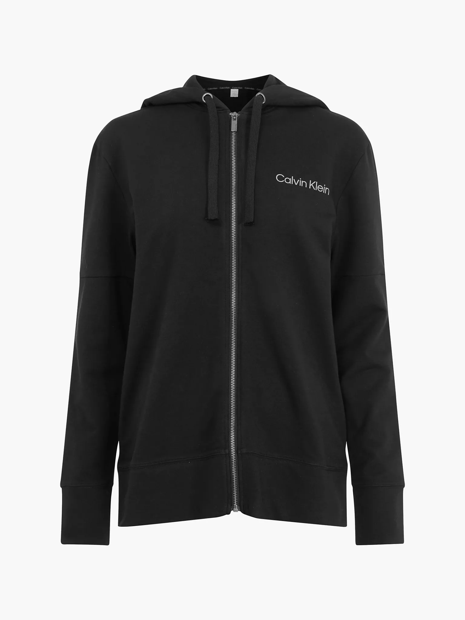 Buy Calvin Klein Lounge Zip Up Hoodie Black Scandinavian Fashion Store