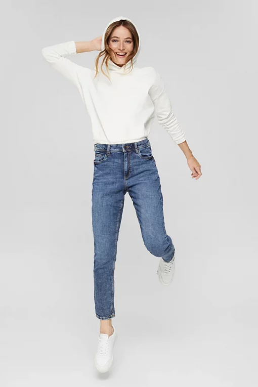 Esprit Relaxed Fit Jeans Blue Medium Wash