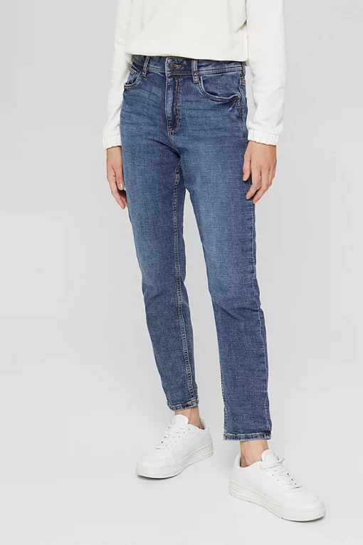 Esprit Relaxed Fit Jeans Blue Medium Wash
