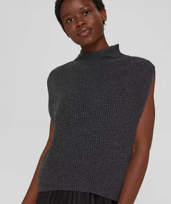 Esprit Wool Vest Gunmetal