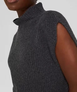 Esprit Wool Vest Gunmetal