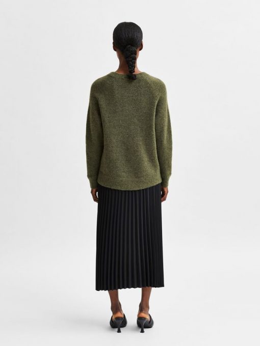 Selected Femme Lulu O-neck Kalamata