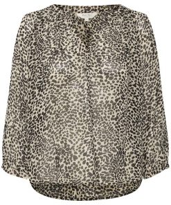 Part Two Erdonae Blouse Cement Leo Print