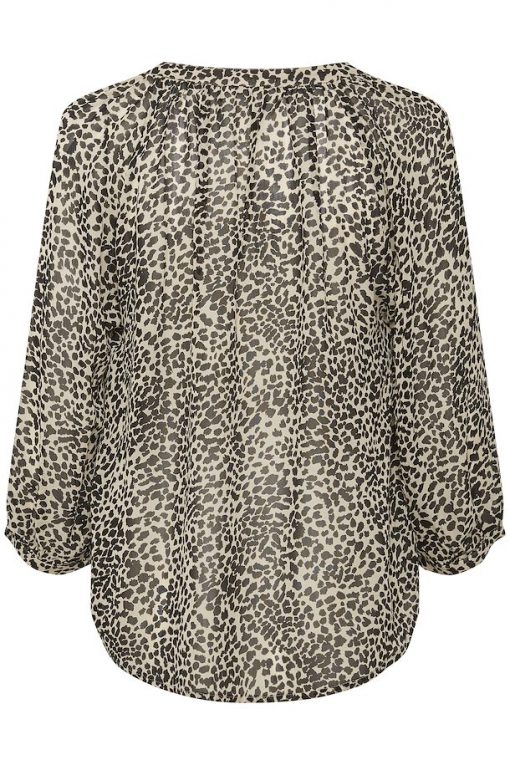 Part Two Erdonae Blouse Cement Leo Print