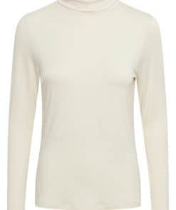 Part Two Efinas Rollneck T-shirt Whitecap Gray