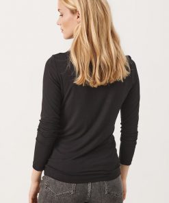 Part Two Efinas Rollneck T-shirt Black