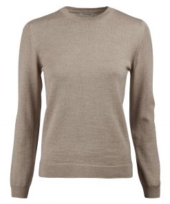 Stenströms Signe Merino Crew Knit Beige