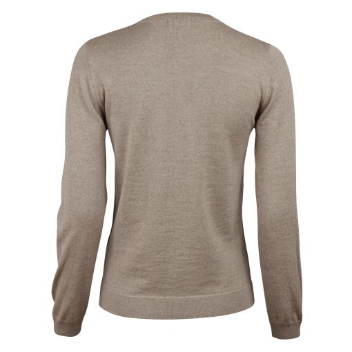 Stenströms Signe Merino Crew Knit Beige