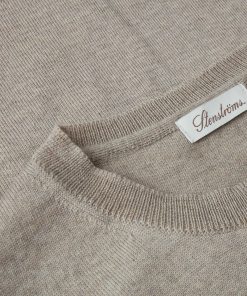 Stenströms Signe Merino Crew Knit Beige